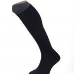 Mercerized Cotton High Socks - Protocol